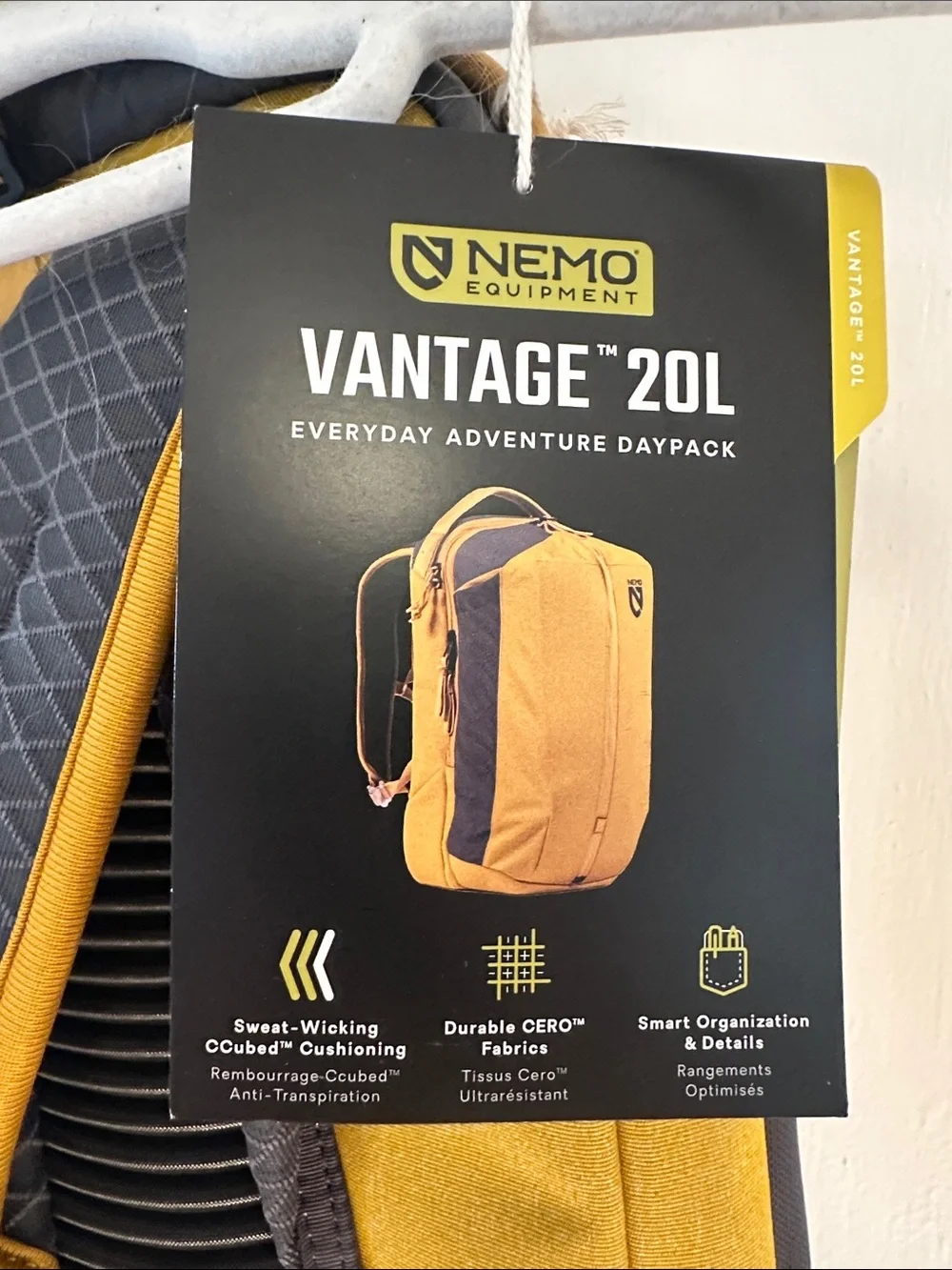 Nemo Mustard Yellow Urban Backpack